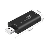 Z32 HDMI Female to HDMI Female Audio Video Capture Adapter Box, Z32
